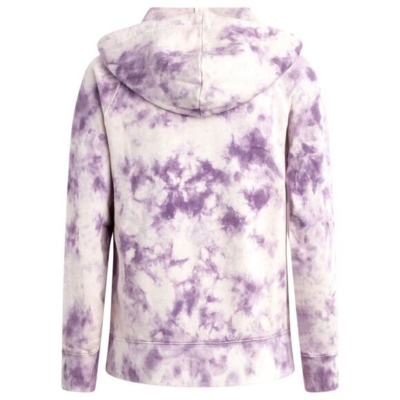 Hudson Women’s Soft Lilac Fatigue Live-in Tie Dye Pullover Hoodie Size Small - Picture 2 of 9